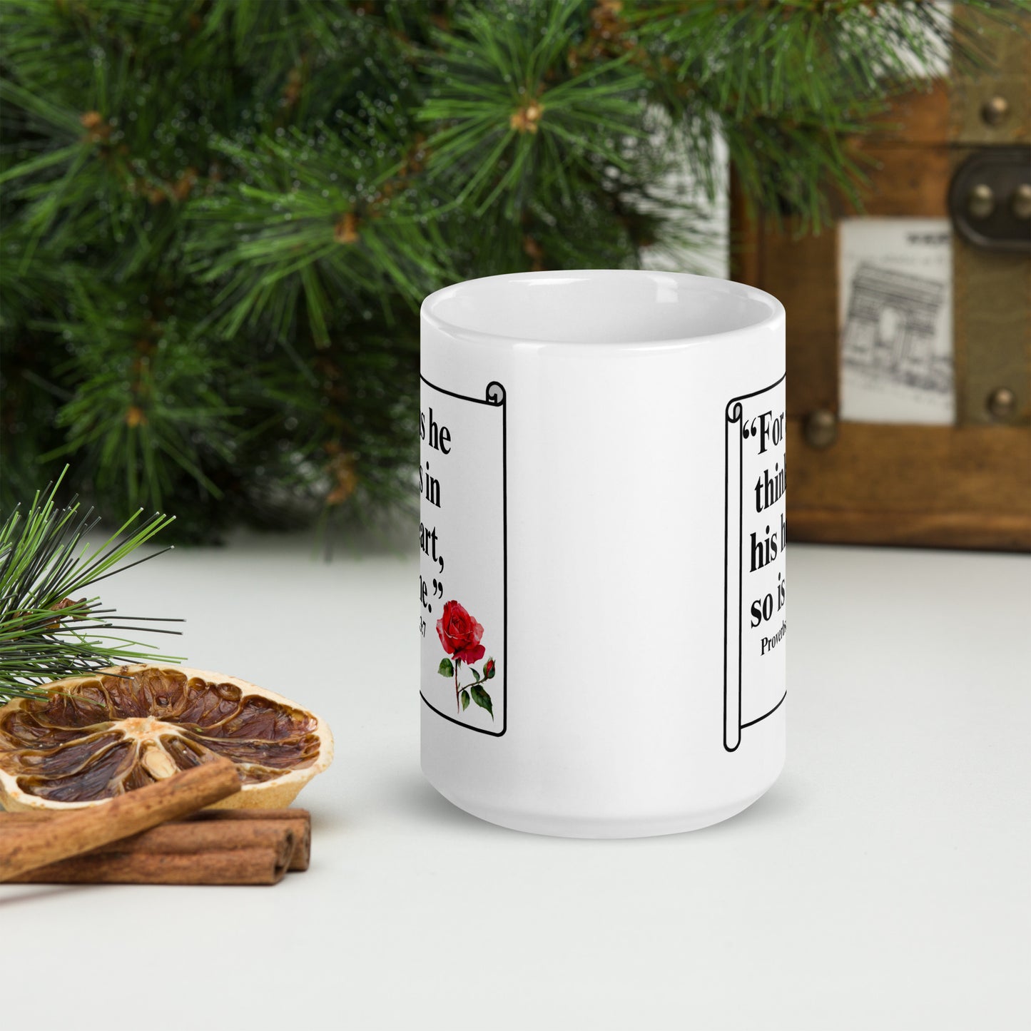 As A Person Thinks Mug 2