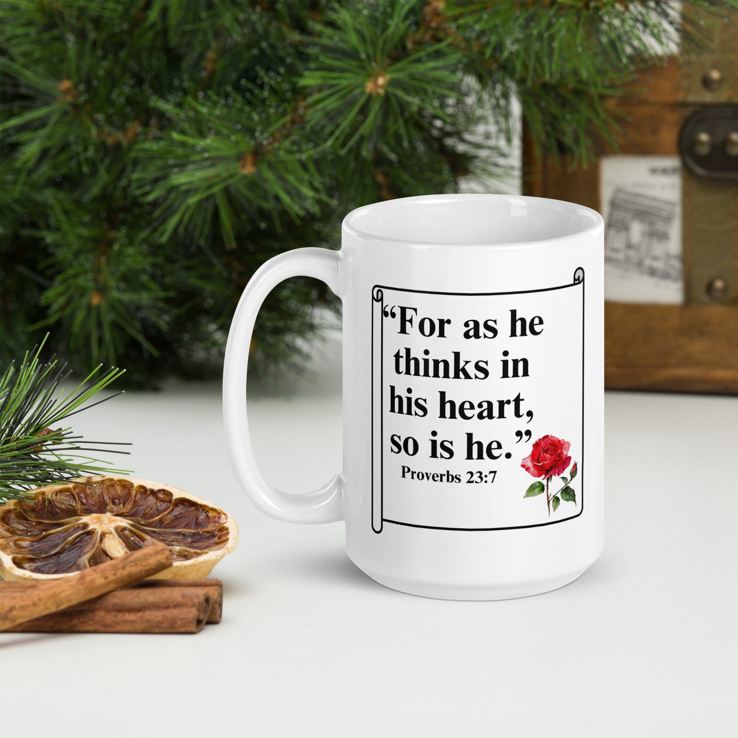 As A Person Thinks Mug 2