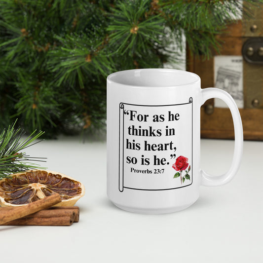 As A Person Thinks Mug 2