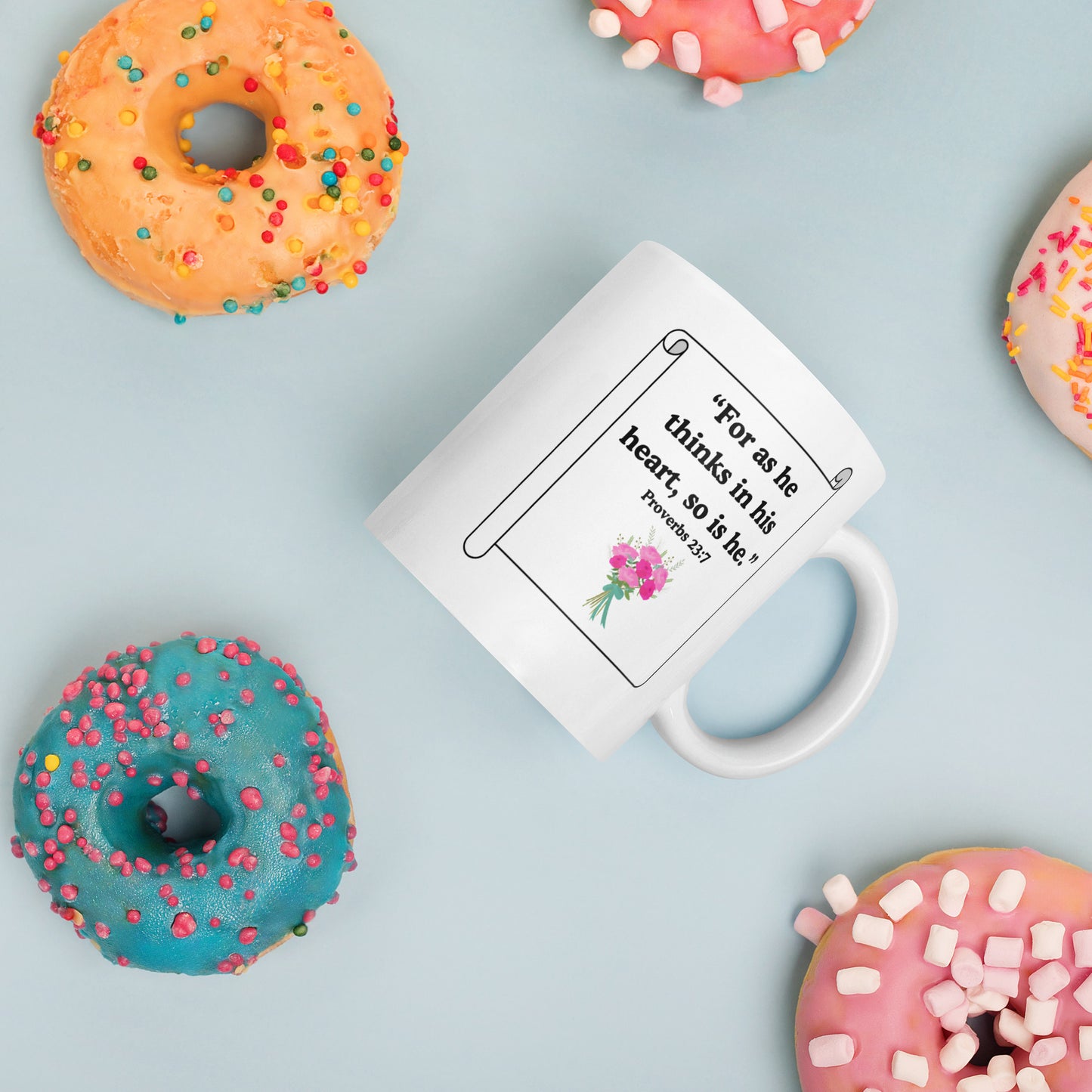 As a Person Thinks Mug