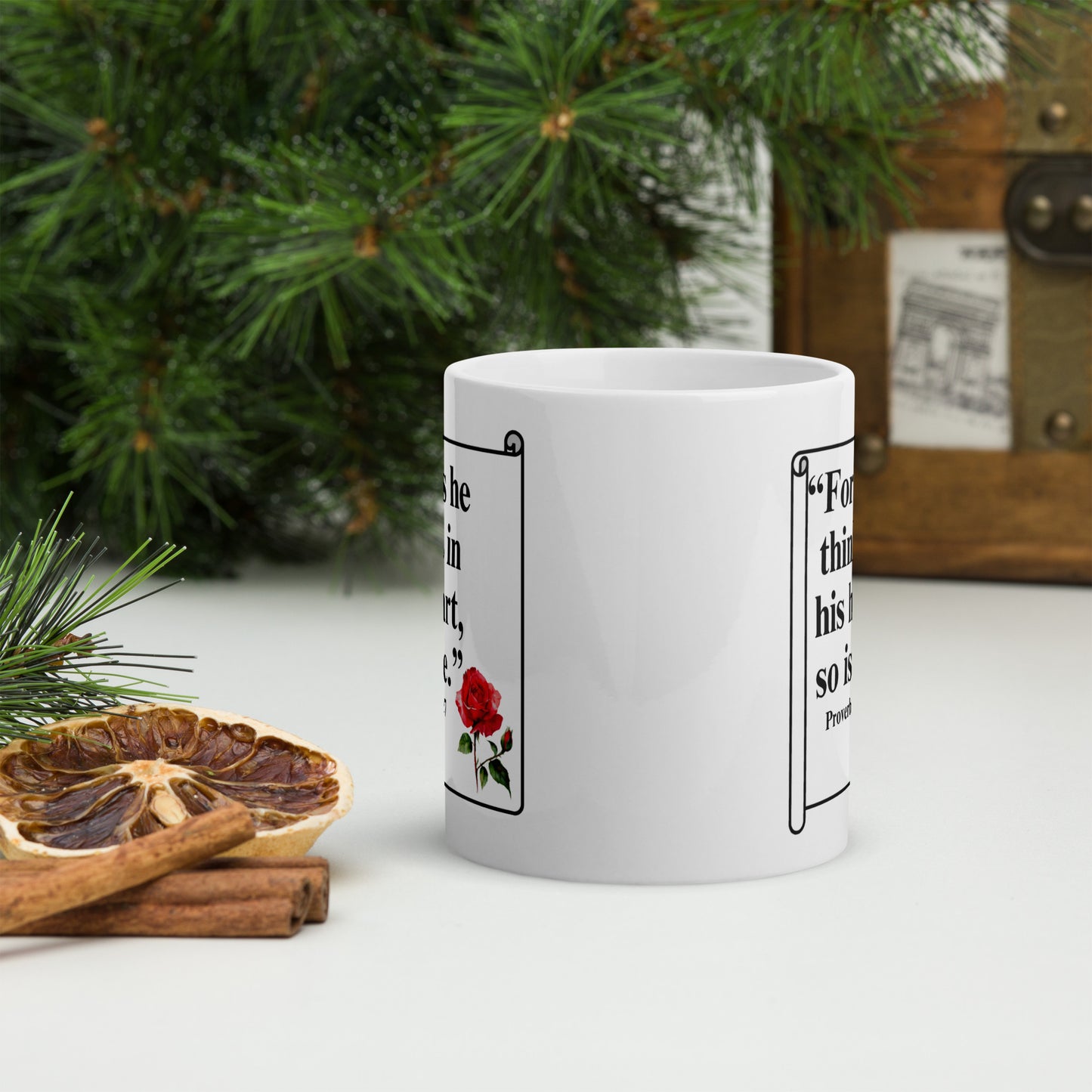As A Person Thinks Mug 2