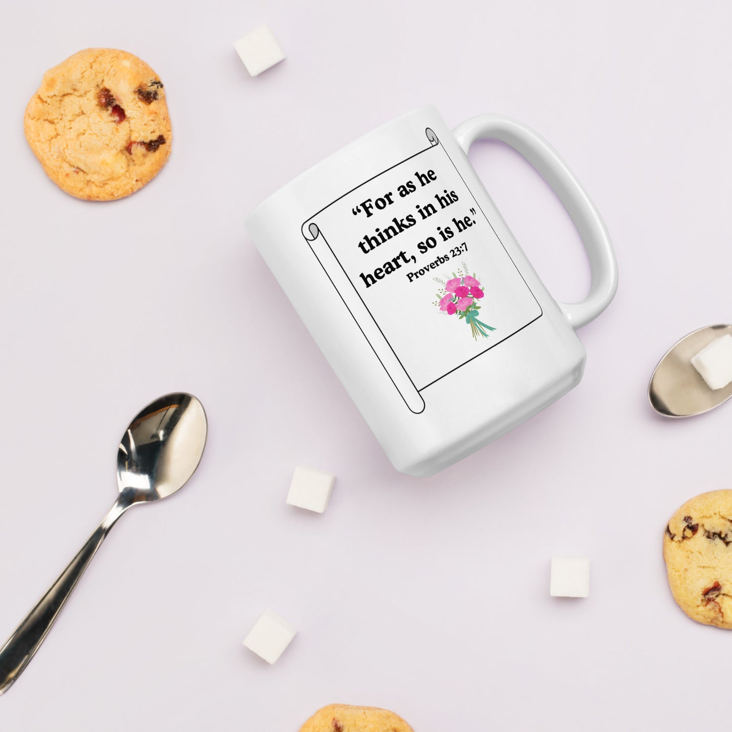 As a Person Thinks Mug